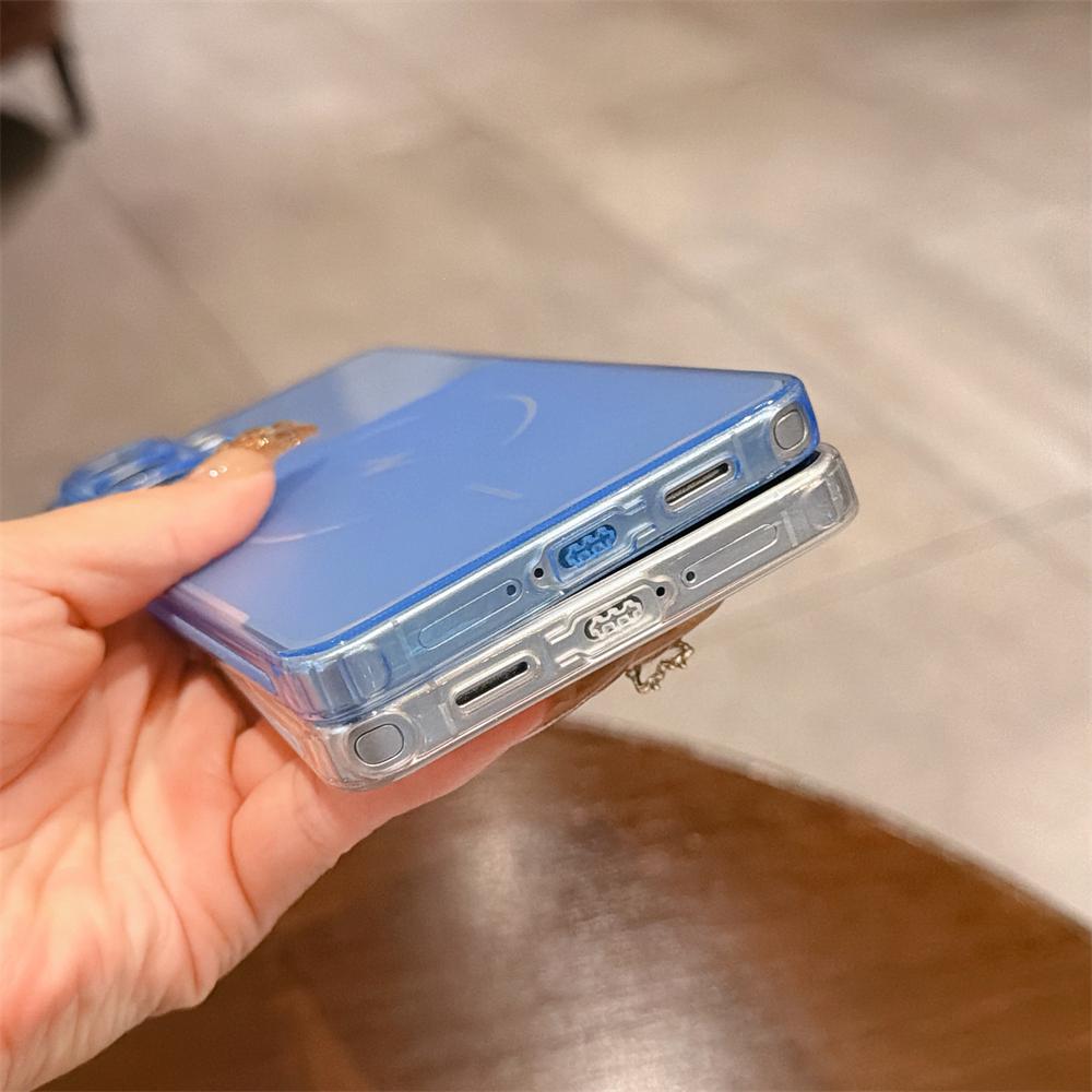Прозрачный Ультратонкий Мягкий Чехол из ТПУ для Samsung Galaxy S26 Ultra S25 S24 Plus S25FE Для Magsafe Ударопрочный Магнитный Прозрачный Чехол