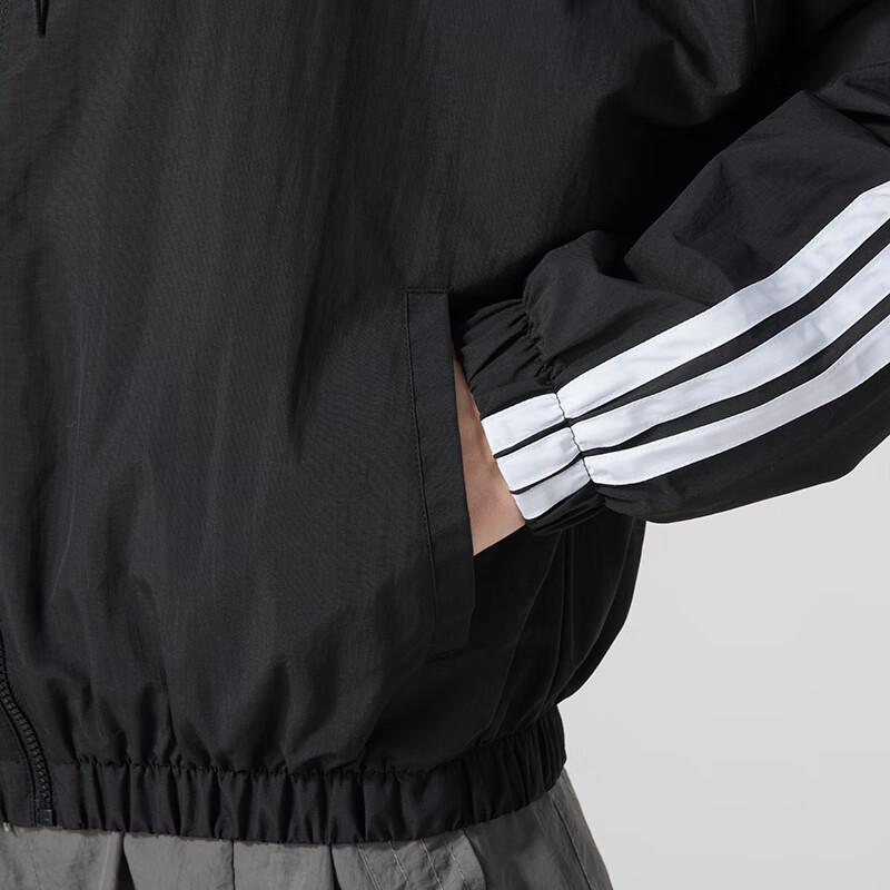 adidas Женская тканая куртка с капюшоном для повседневной носки JZ2162
