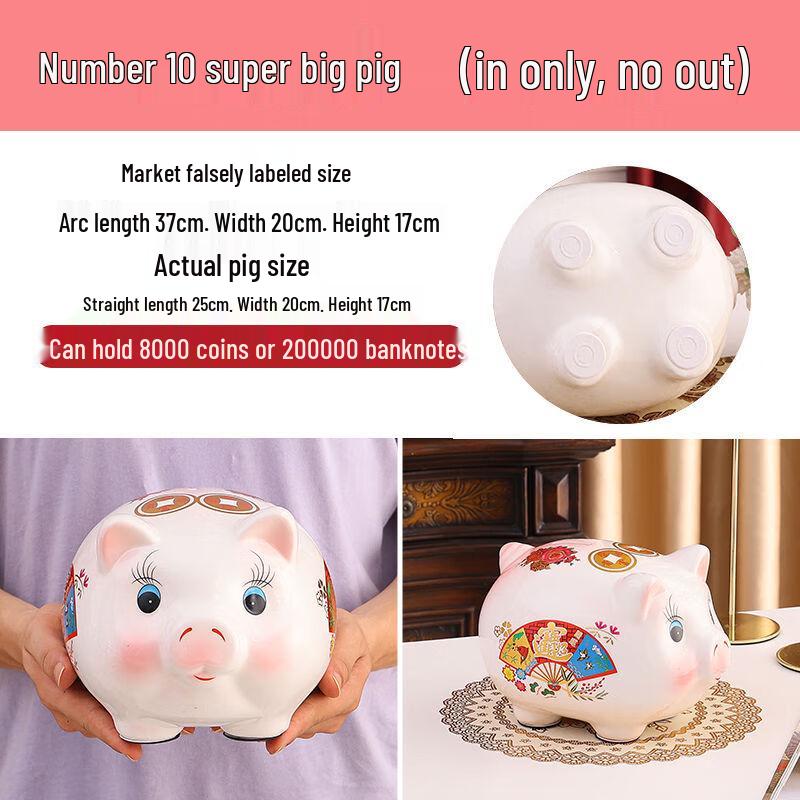 Changbaosen Extra Large Piggy Bank