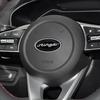 AHX1 61MM 3D Aluminum Auto Steering Wheel Center Emblem Sticker For KIA Sportage Ceed Sorento Cerato Optima GT STINGER Rio Soul Sonic