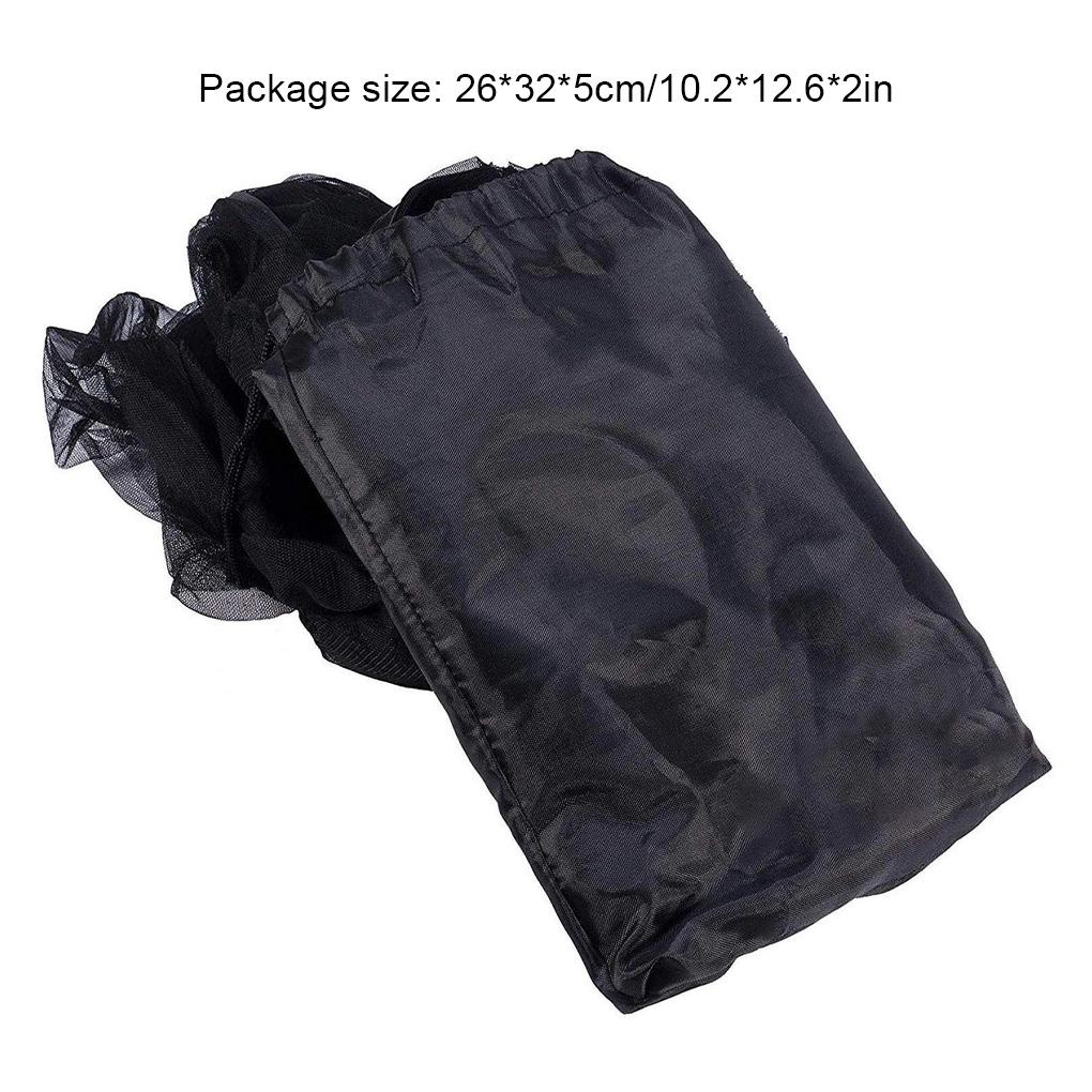 Foldable Camping Outdoor Swing Mosquito Net for Garden Canopy Chair Fishing Sun Protection Insect Proof Polyester Curtain