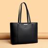 Однотонные вместительные сумки для женщин Сумка через плечо из мягкой кожи Сумка-шоппер Высококачественные сумки Роскошный дизайнер