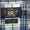 RRL Check Pattern Long Sleeve Western York Button Down Shirt Men's Used