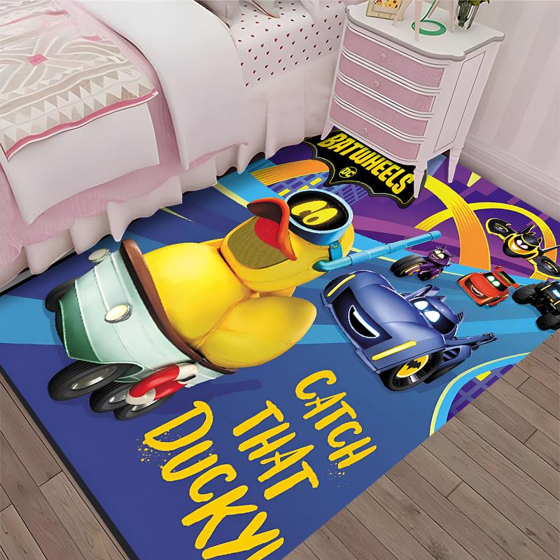 Batwheels Printed Carpet, Rug for Office Chair Living Room Bedroom Kitchen Room Decor Gifts.
