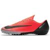 Nike Футбольные бутсы Mercurial Vapor 12 Academy CR7 с круглым носком на шнуровке для искусственного покрытия Мужские кроссовки Красный Черный AJ3732-600