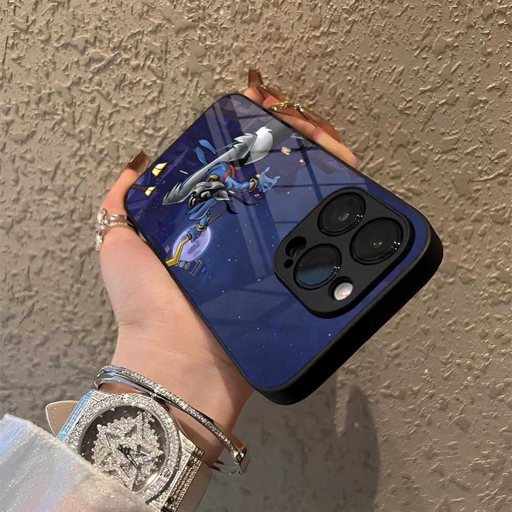 Стеклянный чехол для телефона Samsung Galaxy S26 S25 S23 S24 S21 S22 S20 Ultra Fe Plus A16 Чехол Sly Cooper