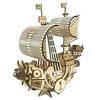A-Zone Wooden Art Ki-gu-mi 3D Puzzle: One Piece Thousand Sunny MEGA VER.