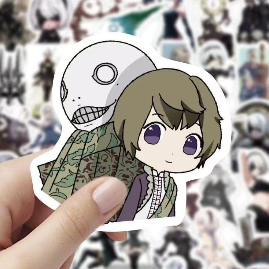 Отрицать:Разноцветные наклейки «Автоматы», 60 шт. (не повторяется), водостойкий и солнцезащитный крем.