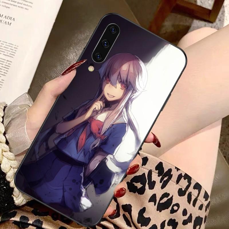Чехол для телефона «Дневник будущего» Mirai Nikki для Samsung A91 A81 A73 A72 A71 A30S A20 A12 A13 A52 A53 4G 5G, мягкий черный чехол для телефона