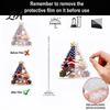 Retro Style Xmas Tree Hangings 250th Anniversary Christmas Ornament, 2D Acrylic Hanging Decoration, 1776-2026 Commemorative Pendants 250 Years