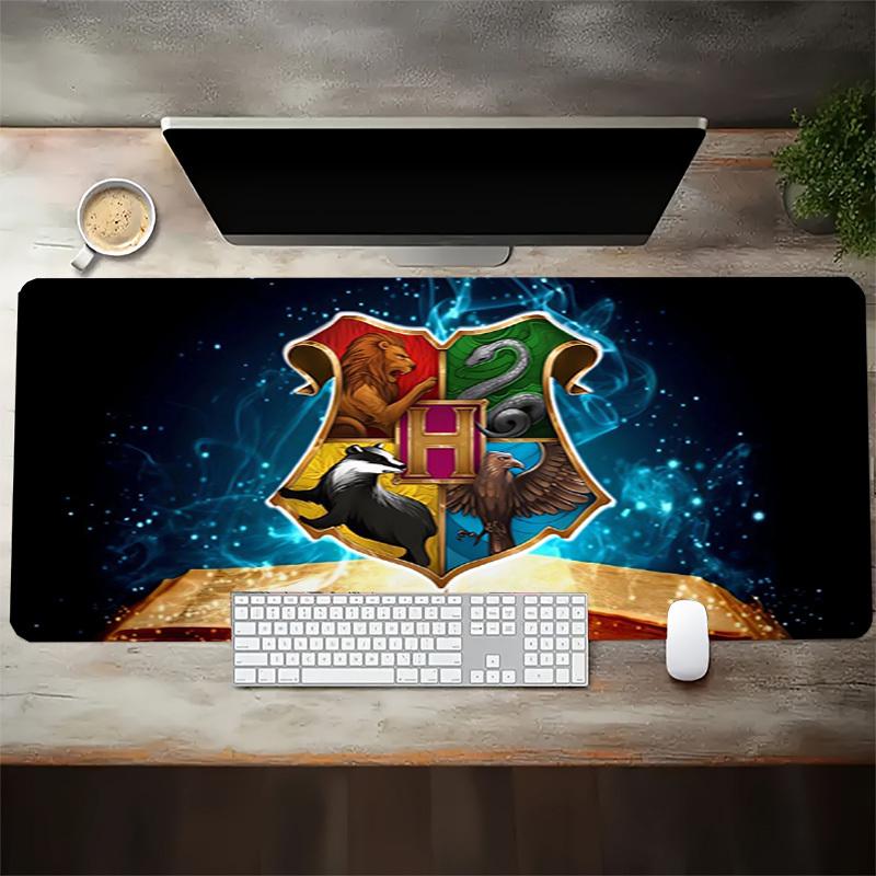 1pc Hogwarts Crest Computer Pad with Vibrant Print, Mouse Pads for Desk 022