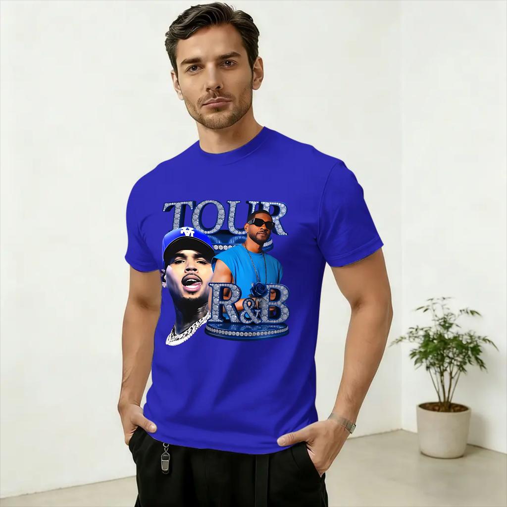 Raymond Brown RB Tour 2026 Concert TShirt T Shirts Unisex Cotton Crew Neck Plus Size 5XL Tees Short Sleeve Funny Tshirt