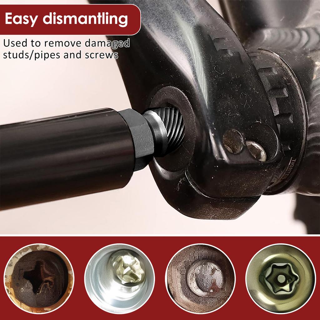 5-33 шт. Экстрактор поврежденных винтов Сверло Многошлицевой экстрактор Сломанное сверло для быстрого извлечения болтов Инструменты для удаления болтов и шпилек