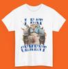 I Eat Cement Shirt Cursed Cat Funny Cat Meme Tee Gift for Woman Stupid Gifts Ugly Shirts Short Sleeve T-shirts Fashion T Shirt