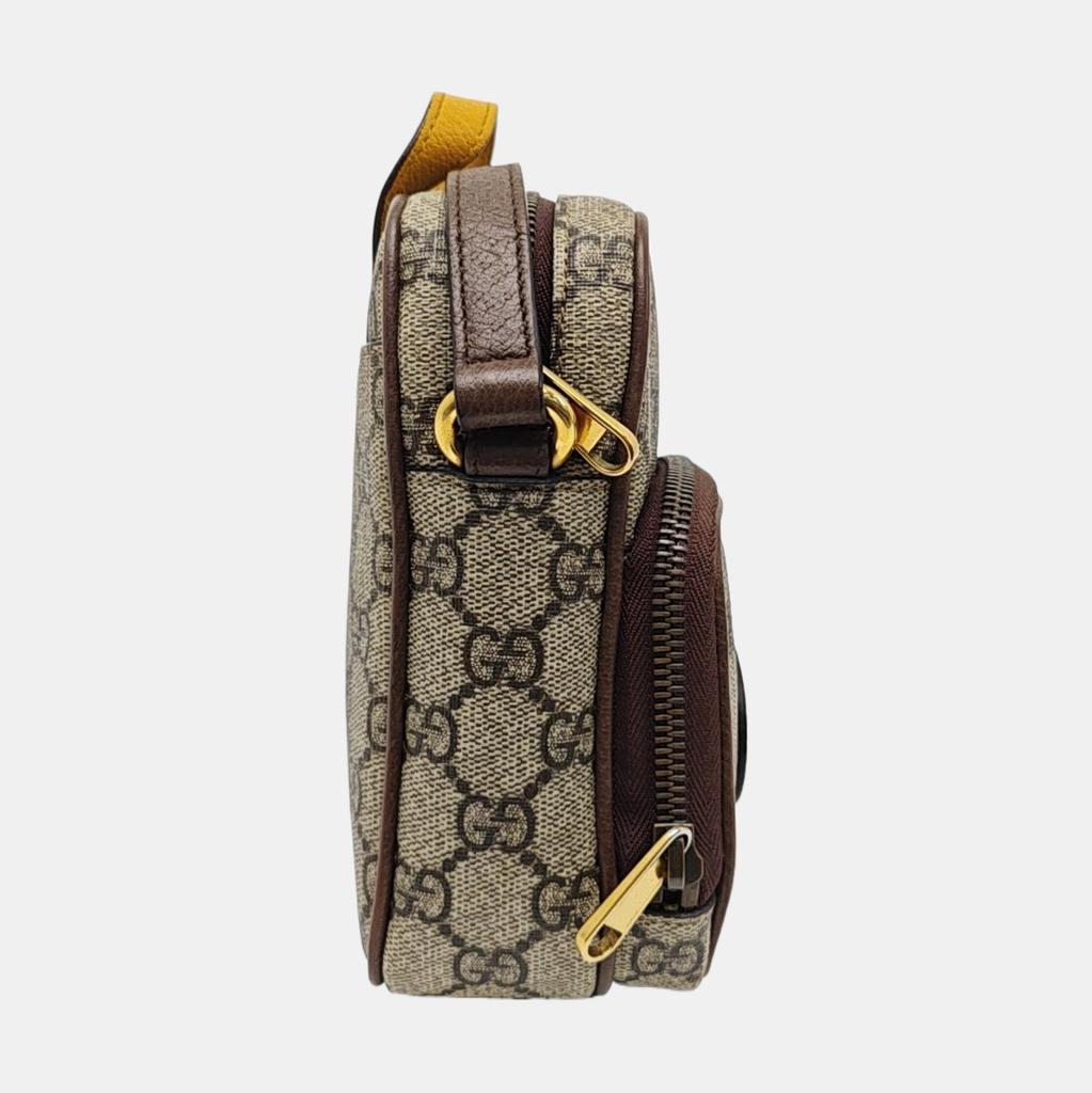 [Б/У] Сумка Gucci Neo Vintage GG Supreme Small Crossbody 'Бежевая' - Очень хорошее состояние #1M64NZZ