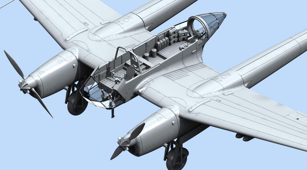 ICM 1/72 Focke-Wulf FW189A-1 72291 Plastic Model