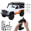 MN-99 4WD 2.4G RC Внедорожник с LED-подсветкой, без помех сигнала, симуляция RC внедорожника, белый