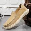 Luxury Brand Men Genuine Leather Loafers Soft Classic Suede Casual Flat Designer Shoes Brand Office Antiskid Thick Sole Shoes