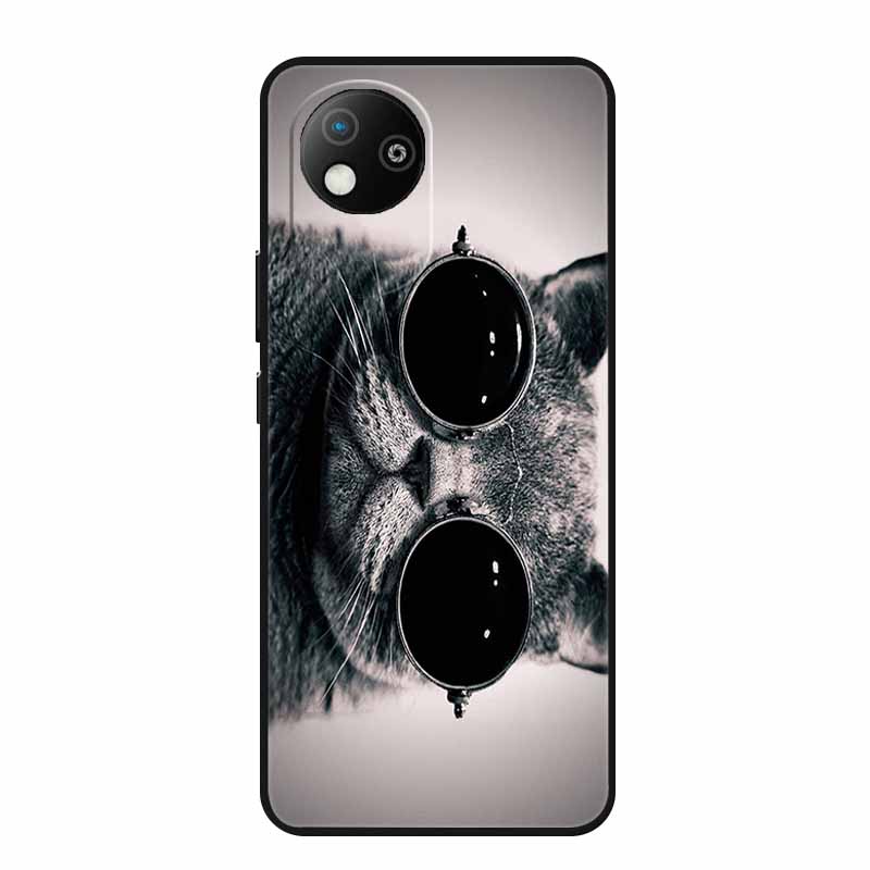 Чехол для ZTE BLADE A35 Lite Животные Мягкий Силикон ТПУ Чехлы для Телефона Задняя Крышка для ZTE BLADE A35Lite Ударопрочный Защитник Новый Capa