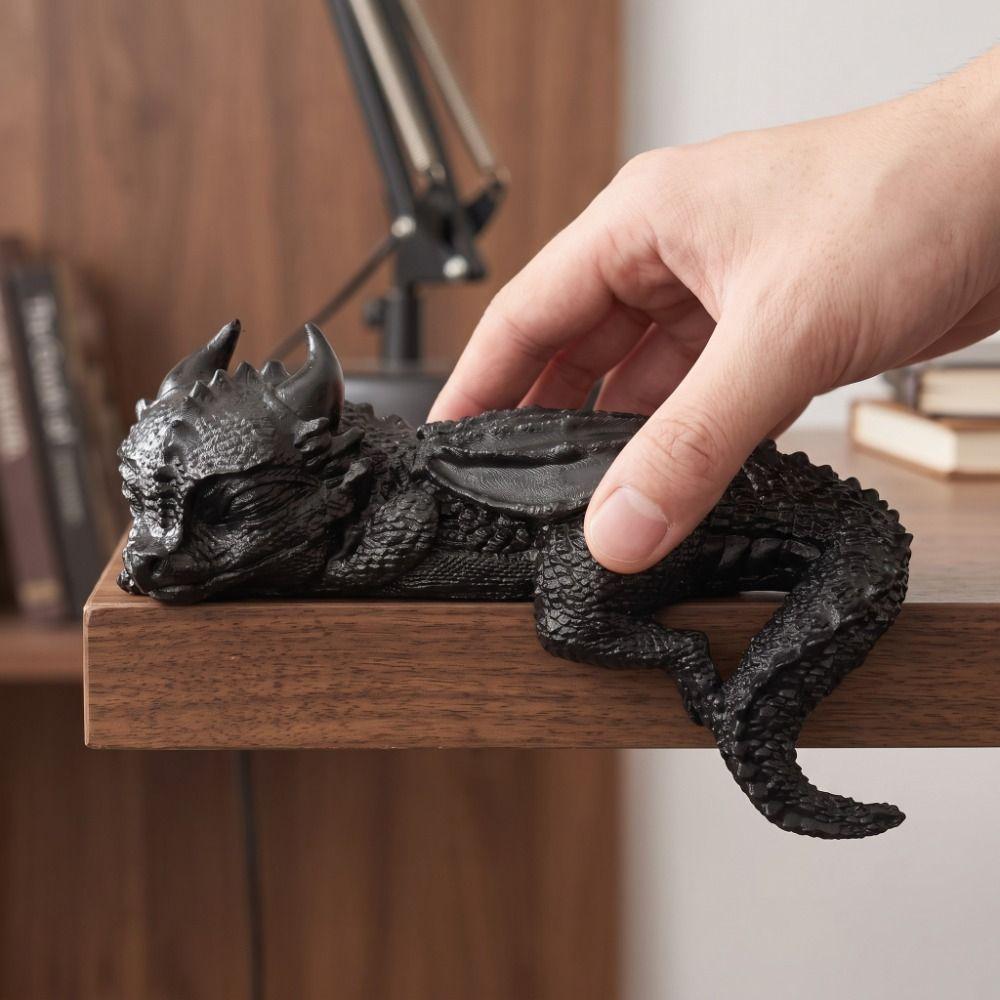 Decoration Dragon Sculpture Western Fantasy Bookshelf Ornaments Desktop Ornament Desk Decoration