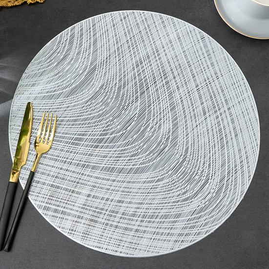 Подставка для столовых приборов Прочный термостойкий коврик для посуды Легко чистящийся Нескользящий коврик для обеденного стола для дома