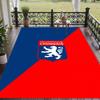 Soft Floor Carpet Lyon FC Pattern Area Rug Decorative Mat For Home Room Decoration