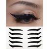 1 лист Тату-наклейка с принтом подводки для глаз