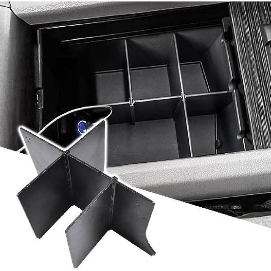 RUNROAD Center Console Organizer Compatible With Honda Pilot (2016-)/ Ridgeline (2017-)/ Passport (-) Accessories, Ert Armrest Dividers ABS Secondary