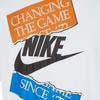 Nike Мужская футболка с круглым вырезом и логотипом NSW Swoosh, белая BV7512-100