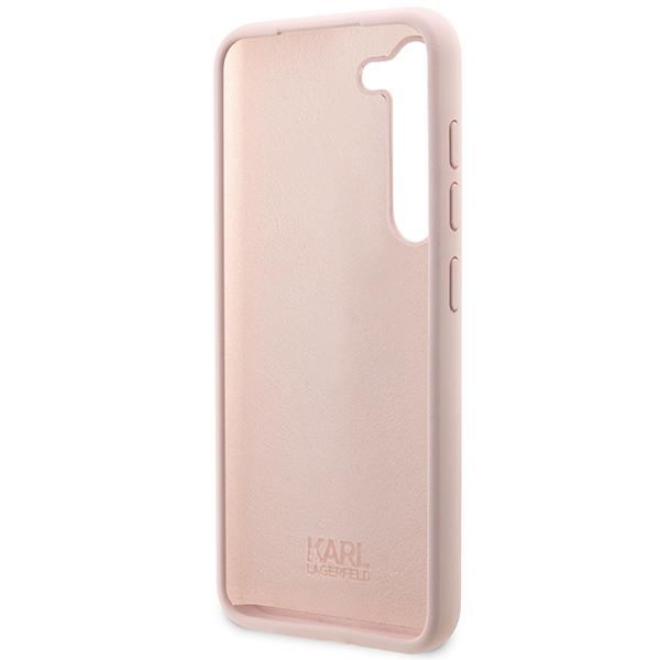 Karl Lagerfeld Klhcs23Msnchbcp S23+ S916 Hardcase Różowy/Pink Silicone Choupette