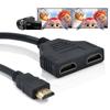 Hdmi 2 Dual Port Y Splitter 1080P Hdmi V1.4 Male To Double Female Adapter Cable