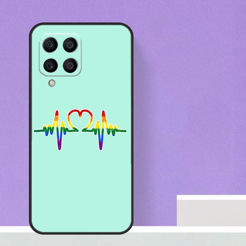 Гей лесбиянка ЛГБТ радуга гордость для Samsung Galaxy M13 M33 M53 M12 M32 M52 M14 M34 M54 M20 M51 M21 M30s M31s M15 M55 чехол