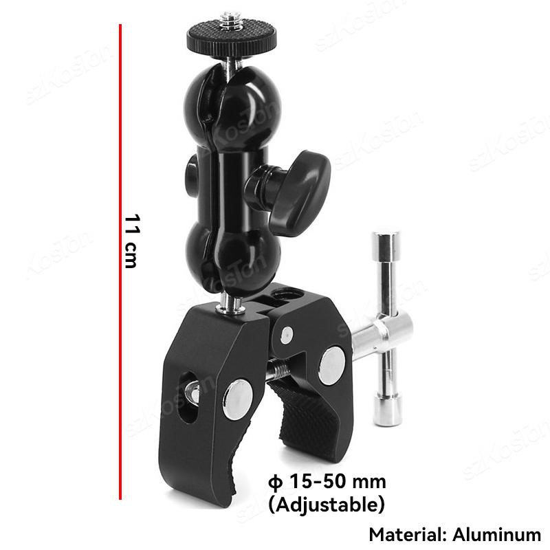 Camera Motorcycle Handlebar Mount Selfie Stick Bicycle Monopod for Go Pro 13 12 11 10 9 8 Insta360 X4 DJI Osmo Action 5 Pro 4 3