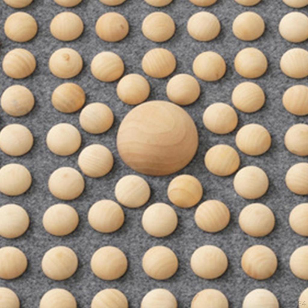 Деревянный коврик для акупрессуры стоп для мужчин и женщин, легкая массажная доска