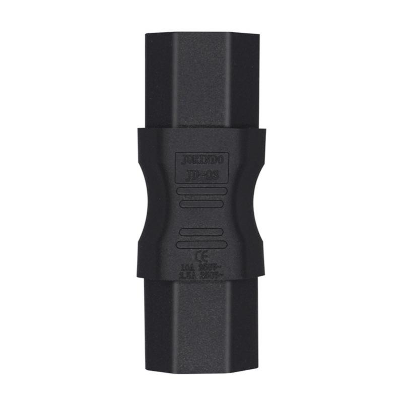 Double Iec320 C13 Power Extension Connector Female To Female C13 To C13 Adapter for Electronics Plug