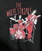 Винтажный Стиль 2000 The White Stripes Футболка Черная Классическая Унисекс S-5XL 5XL E1395 Унисекс Футболка