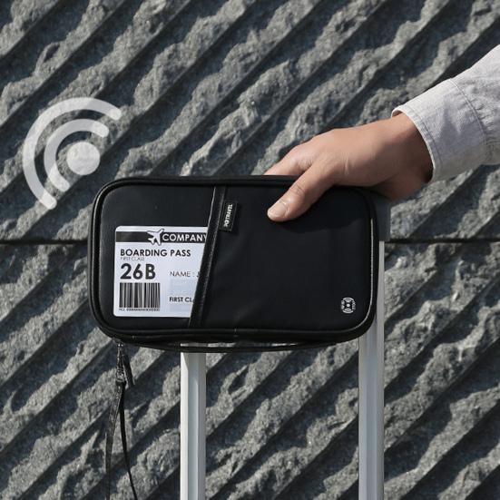 Сумка для паспорта Удобная пылезащитная сумка с несколькими отделениями большой вместимости Дорожный аксессуар