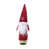 Party Table Decor Xmas Gift Santa Claus Wine Bottle Cover Bottle Dress Up Christmas Ornaments