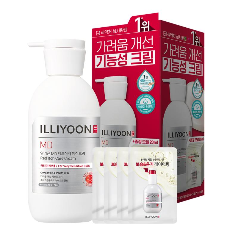 ILLIYOON Red Itch Care Cream Anti-Itch Soothing Barrier Cream 330ml