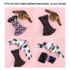 1 Set 30cm DIY Doll Accessories Dolls Skirt Girl Clothes Casual Wear Plush Coat