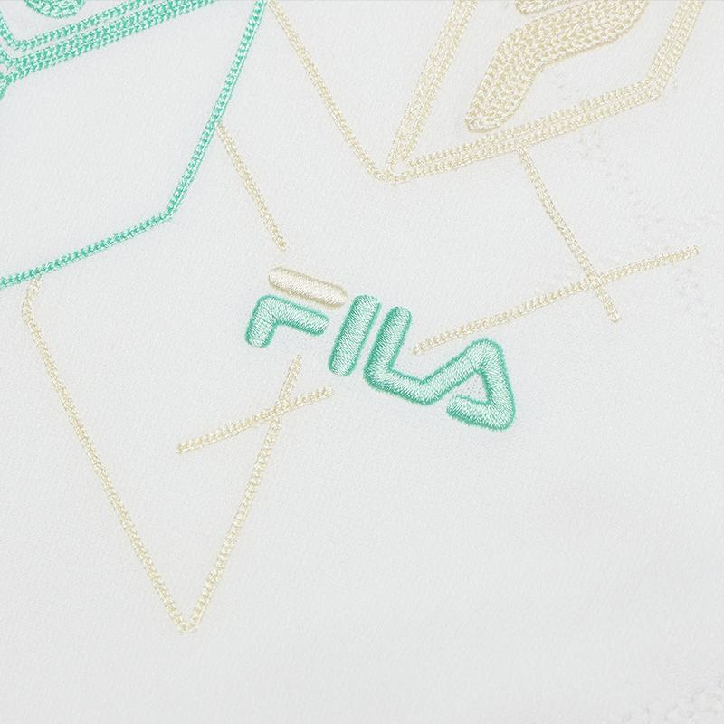 Новая женская футболка FILA Regular, ярко-белая, F11W528404F-WT