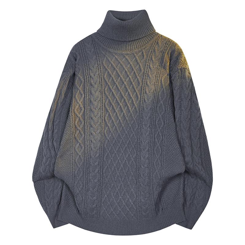 New Loose Sweater Men's Round Neck Bottoming Sweater Sweater