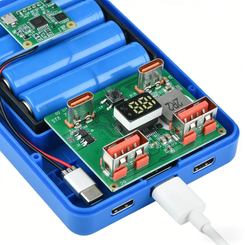 11,1 В IP1116 Чип Быстрая Зарядка Материнская плата Power Bank DIY Модуль Мобильный Power Bank DIY Набор Индикатор Уровня Батареи PD QC VOOC