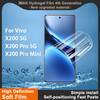 Для Vivo X200 Pro Mini 5G Glass IMAK Hydrogel Film 4-го поколения Full Cover Screen Protector
