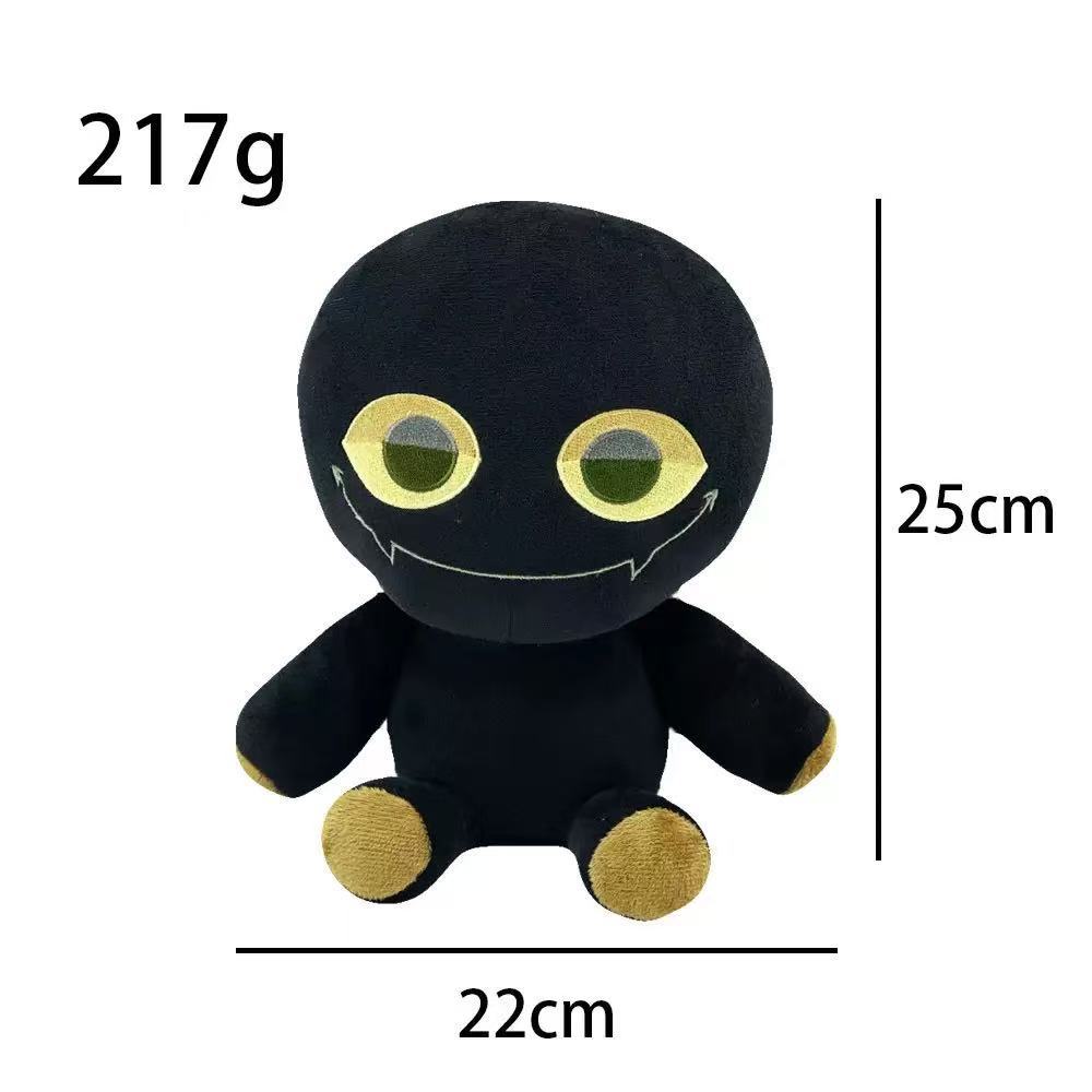 Slap Battles Боб Плюшевый Slaps Черно-белые Мягкие Игрушки Вокруг Игры