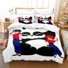 Ranma 1/2 Bedding Set Single Twin Full Queen King Size Bed Set Adult Kid Bedroom Duvet Cover Sets 3D Print Anime Bed Sheet Set