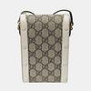 [Pre-Owned] Gucci Horsebit 1955 Mini Bag 'Beige/Ebony/White' - Very Good #XPZU1A