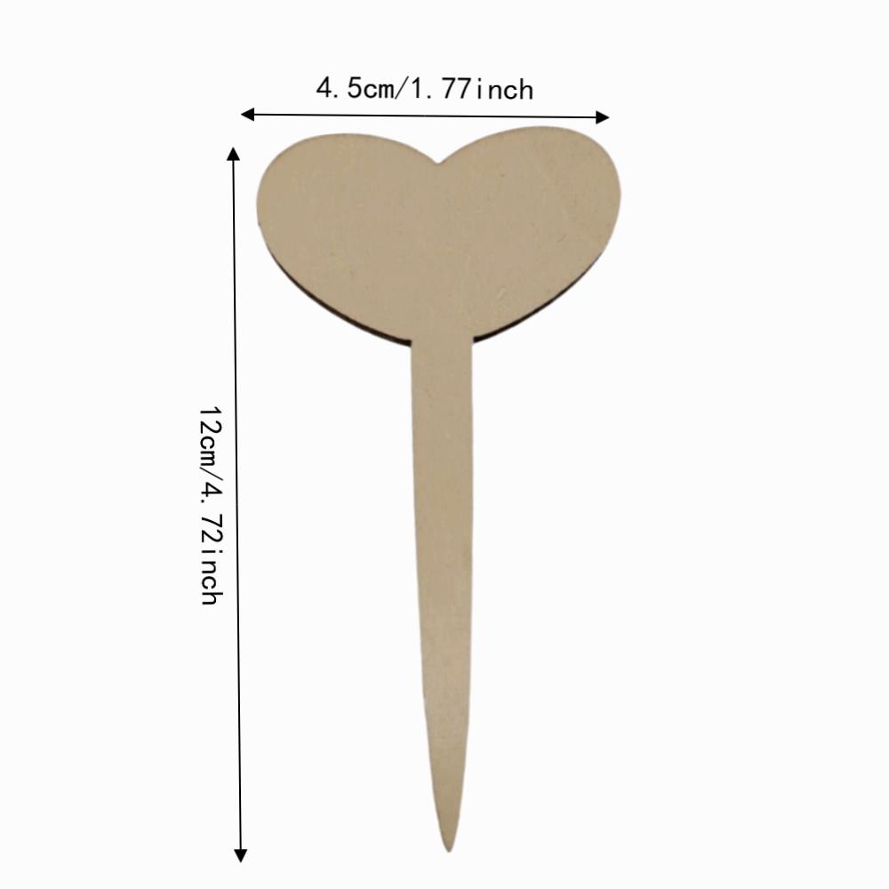 100PCS 4.72 X 1.77 in Plant Identification Tags 2.5 Mm Thick Garden Markers  DIY Craft Projects