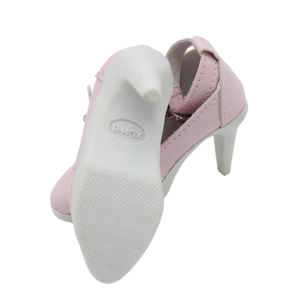 PU Leather Doll High Boots Handmade Doll High-heeled Shoes Birthday Gifts Dolls Shoes SD Dolls