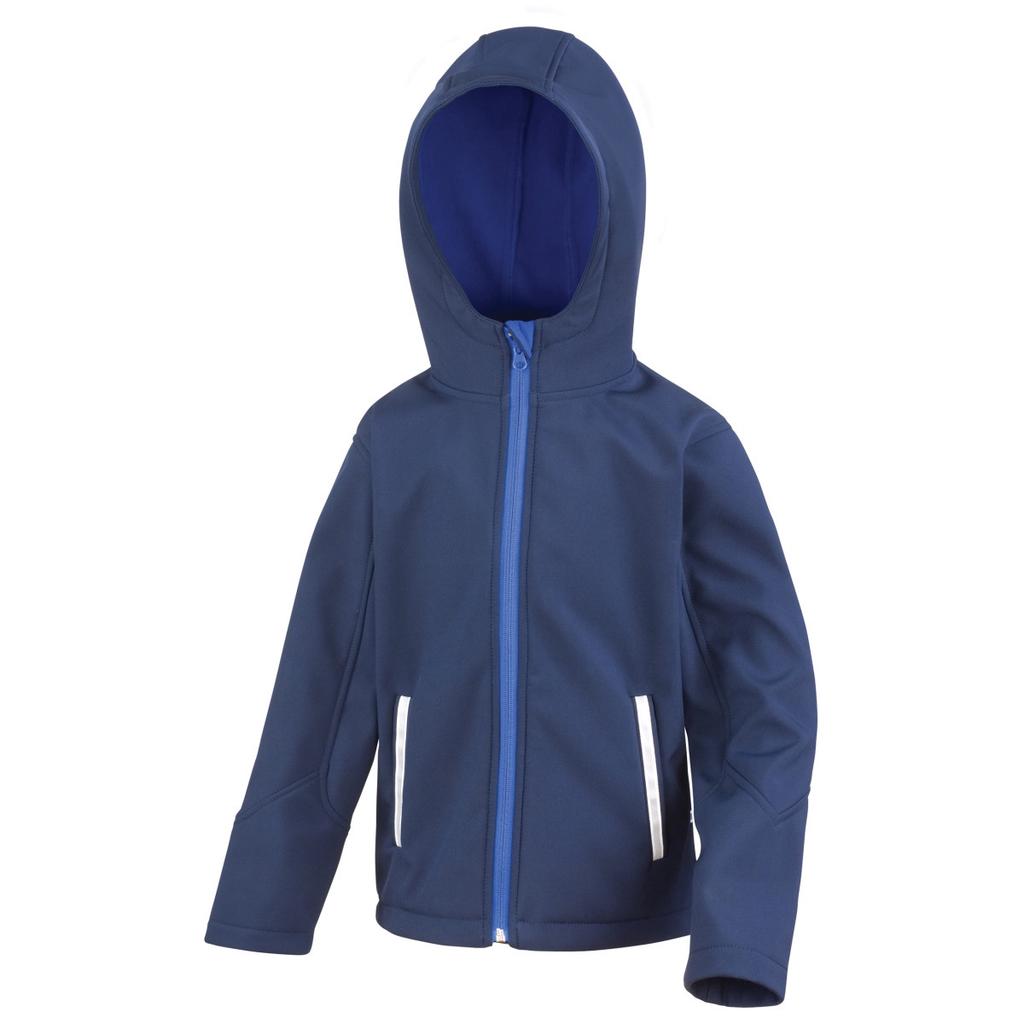 Result Core Kids Unisex Junior Hooded Softshell Jacket